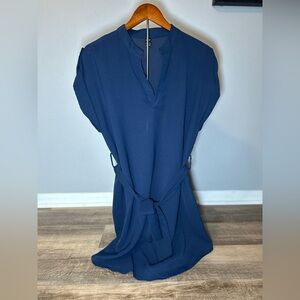 SHEIN Navy Blue Dress